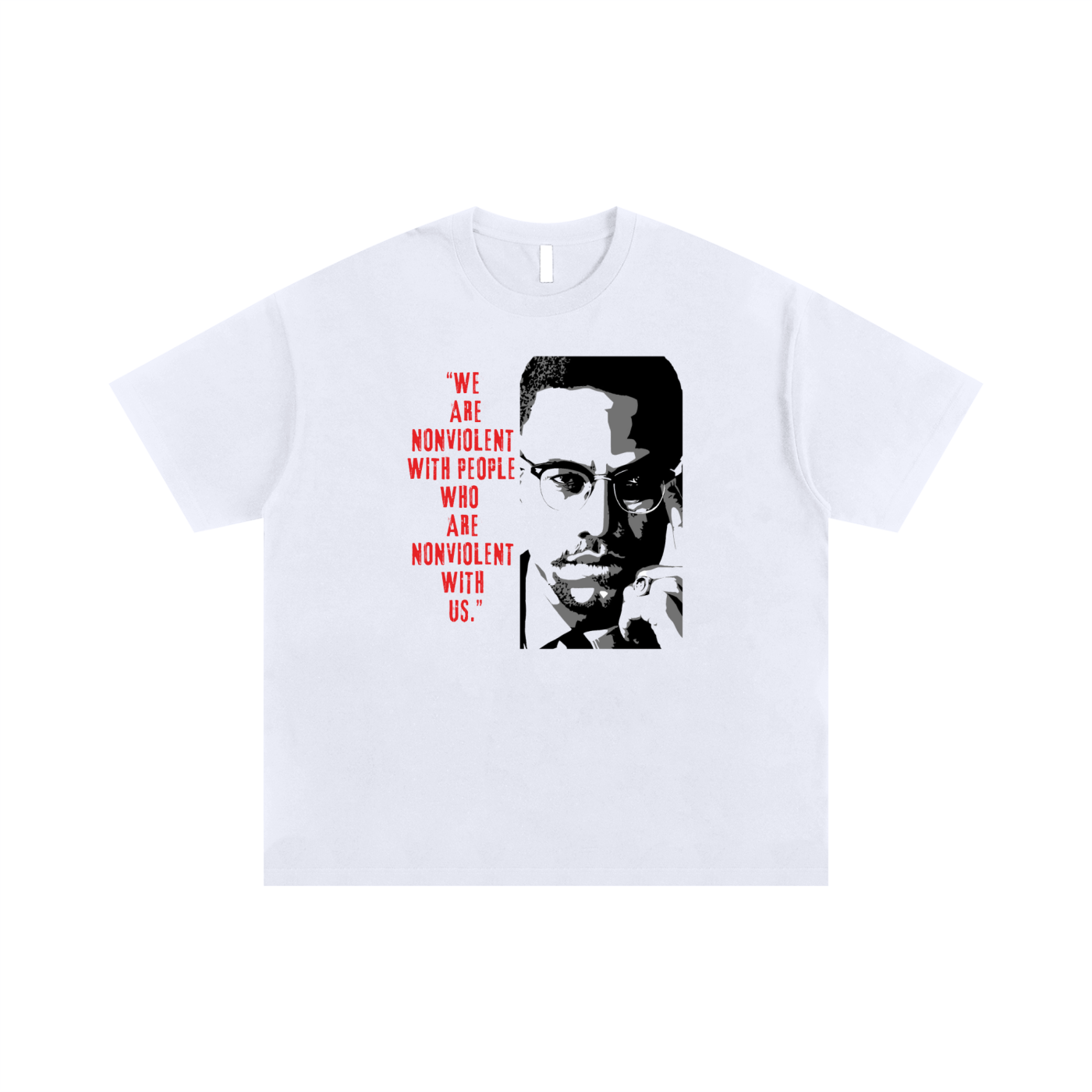 Malcolm X " The Message" T-Shirt