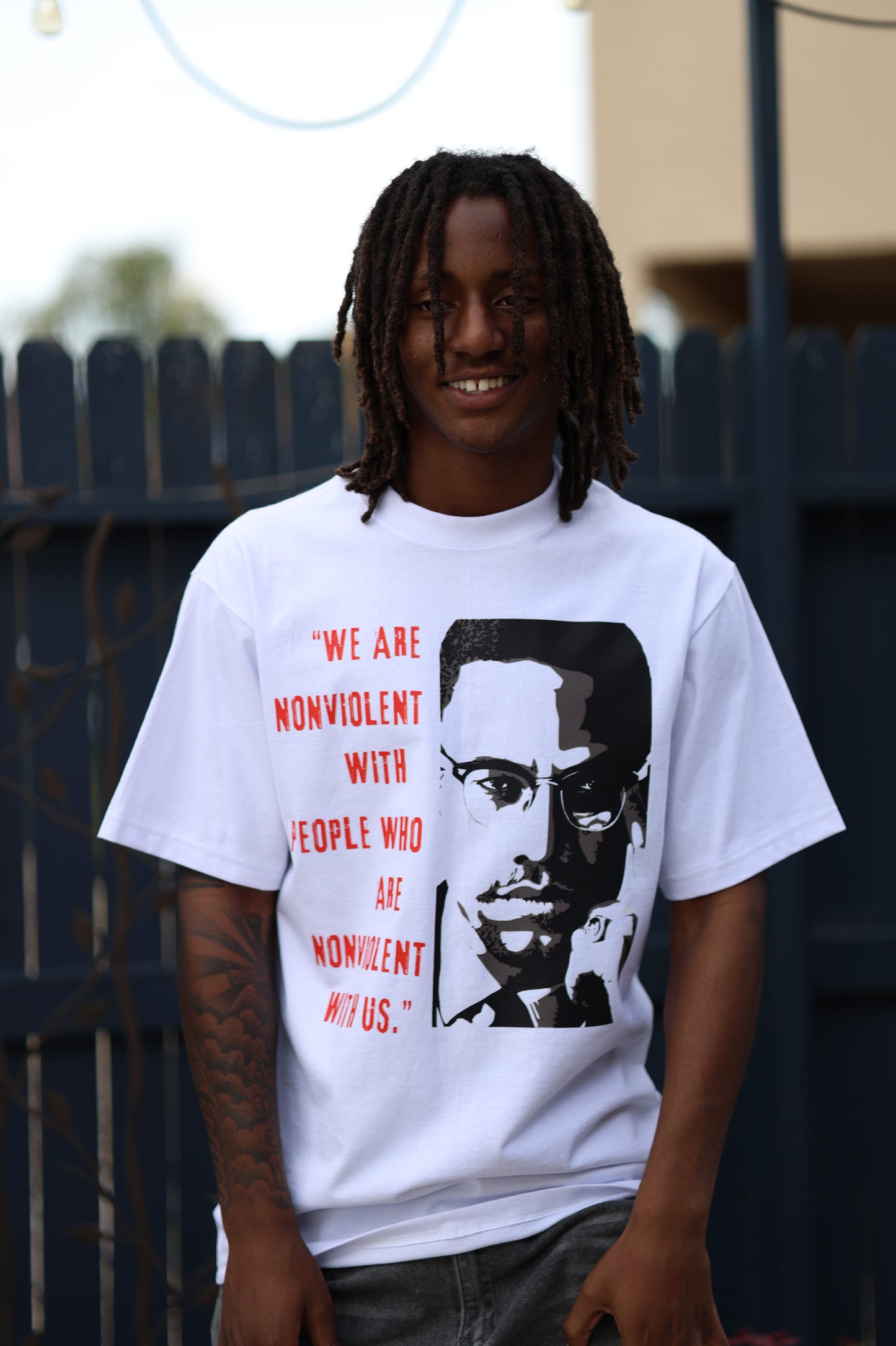 Malcolm X " The Message" T-Shirt