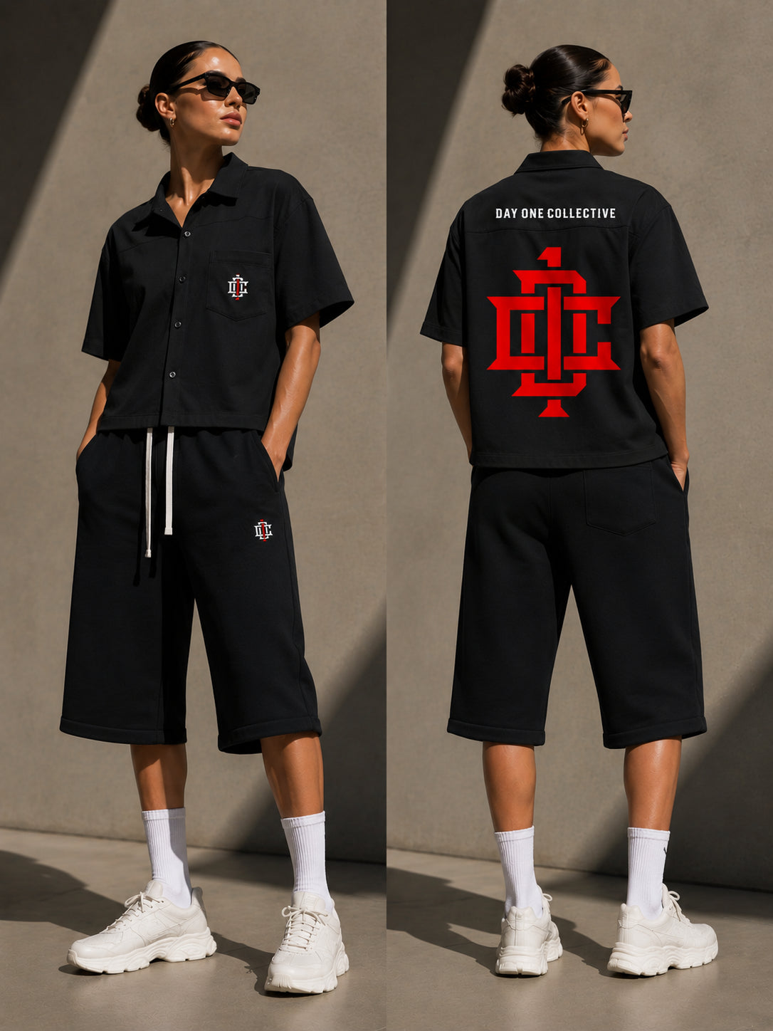 D1 Lux Unisex Boxy Heavyweight Short Sleeve Shirt