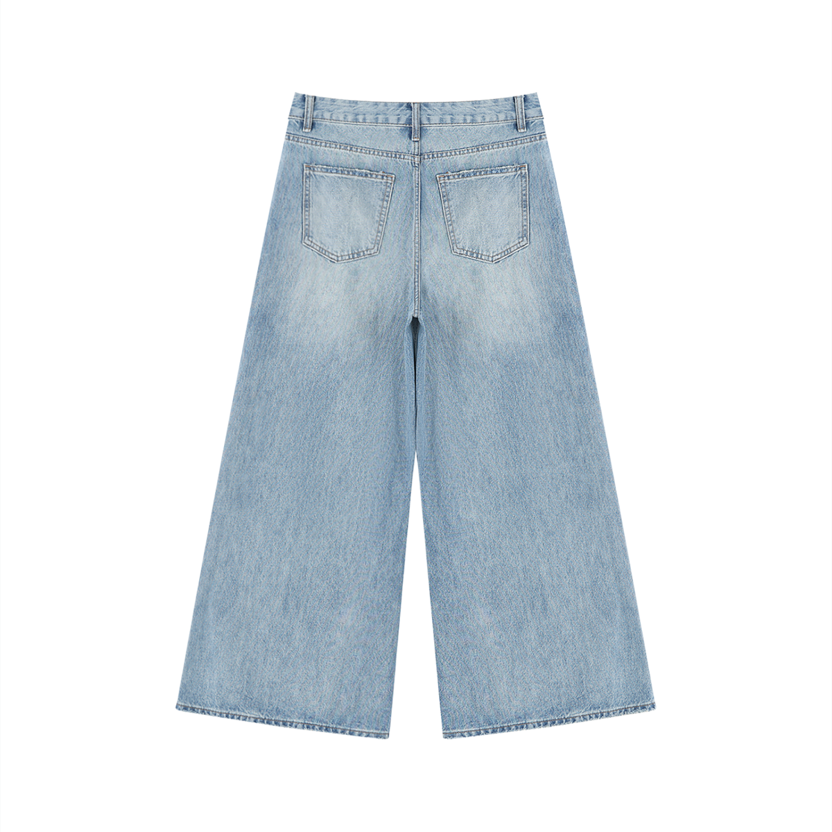 FMB Relaxed Wide-Leg Denim