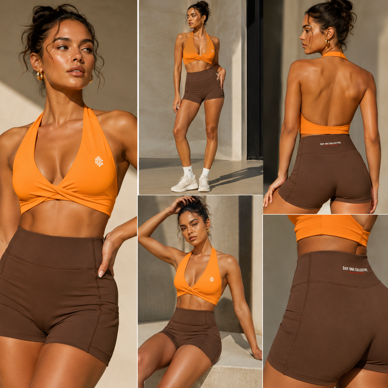 Day One Collective Apex Halter Sports Bra