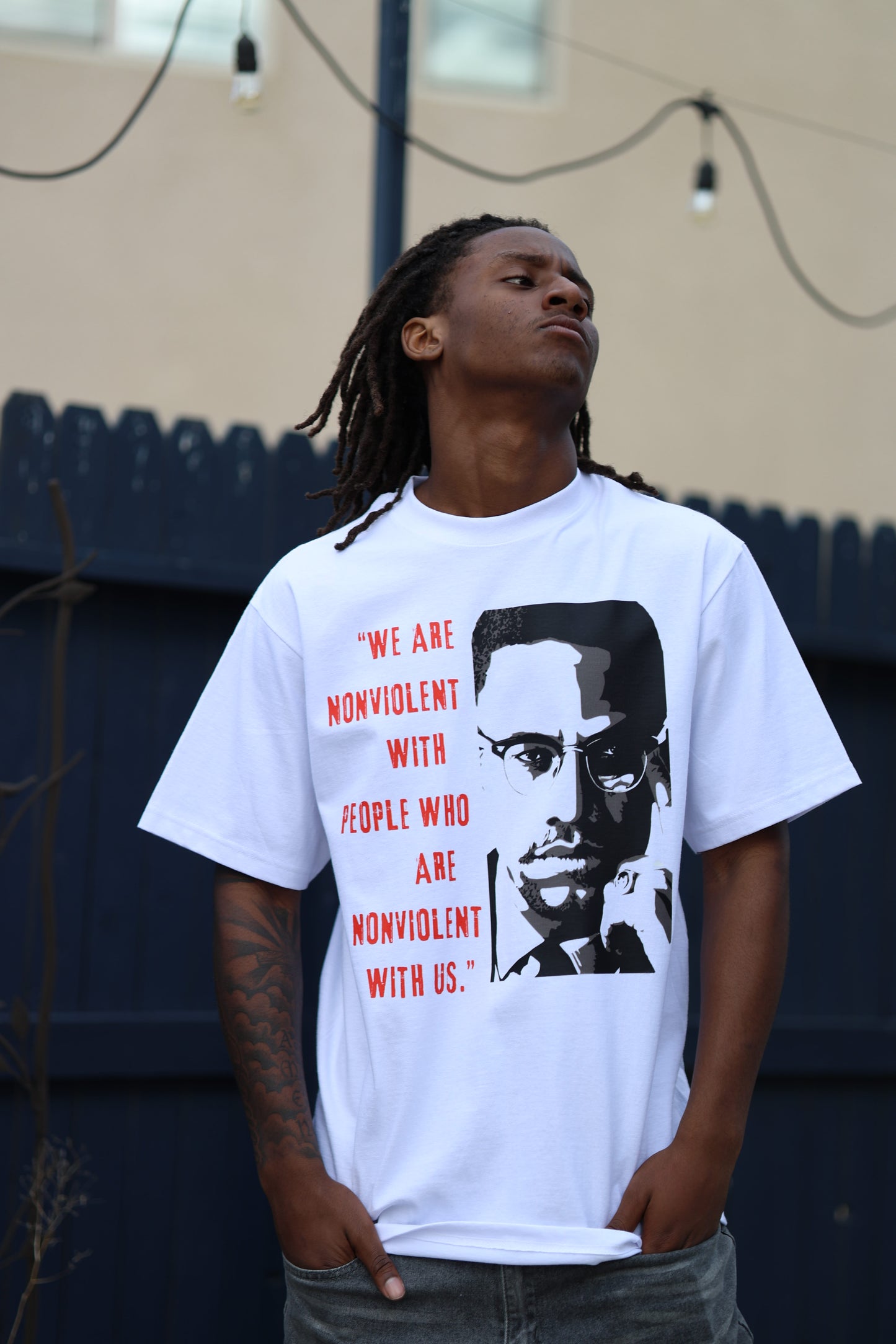 Malcolm X " The Message" T-Shirt