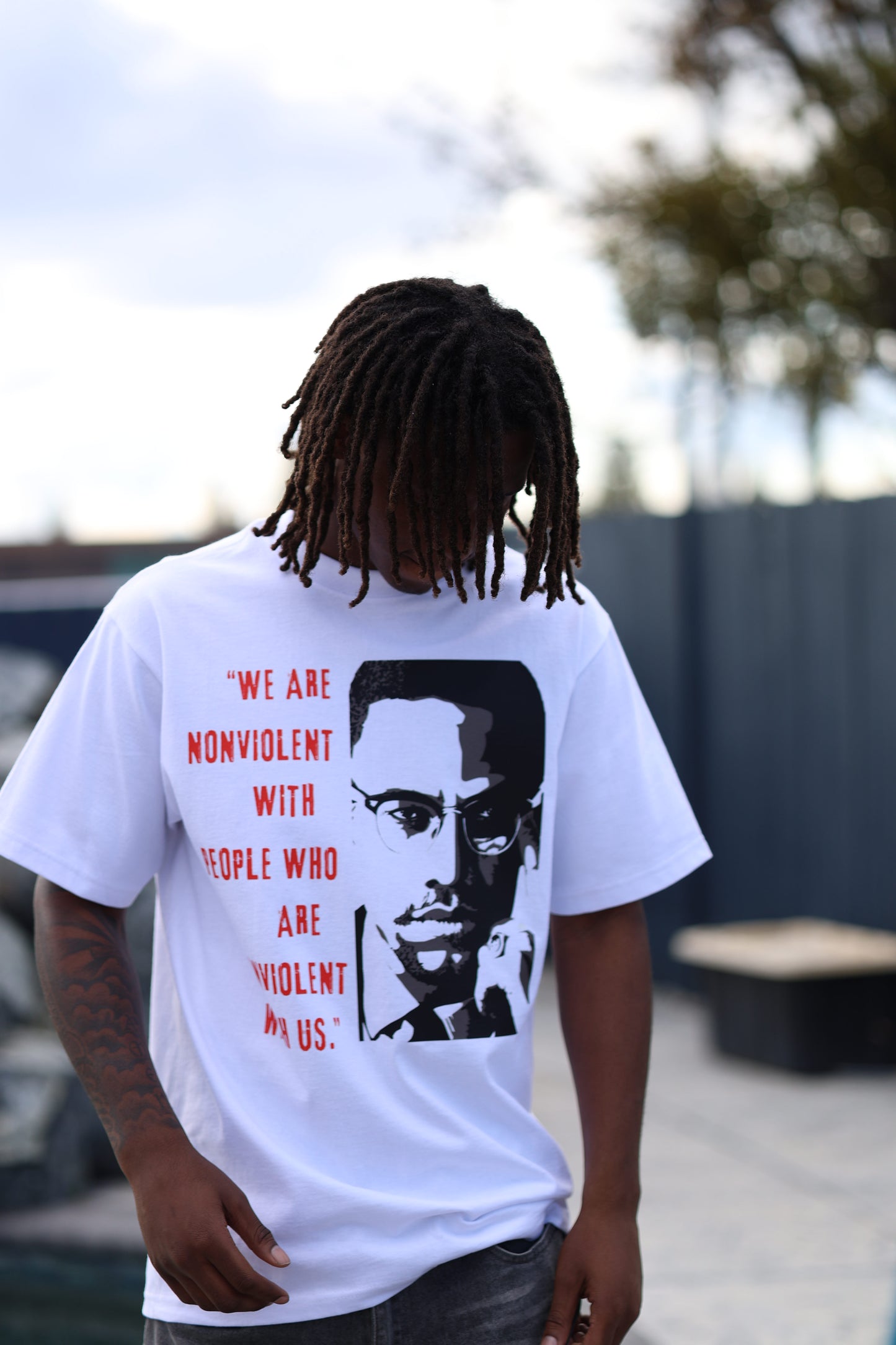 Malcolm X " The Message" T-Shirt