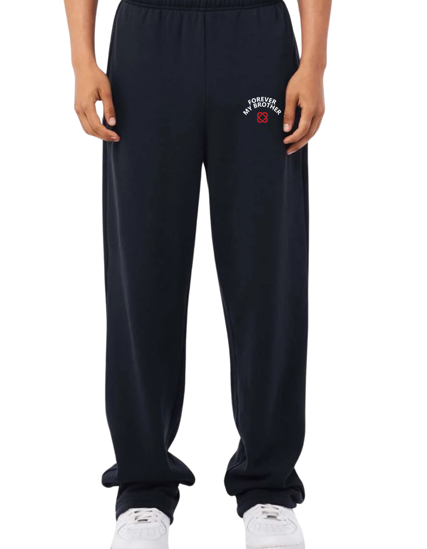 FMB Sponge Fleece Straight Leg jogger Pants