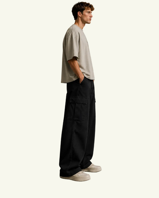 FMB Sunfade Washed Fleece Cargo Pants