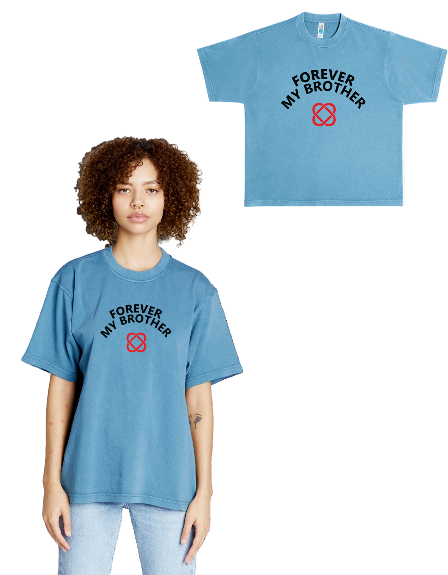 (FMB) Signature Boxy Tee Bare Basics (Style 2)