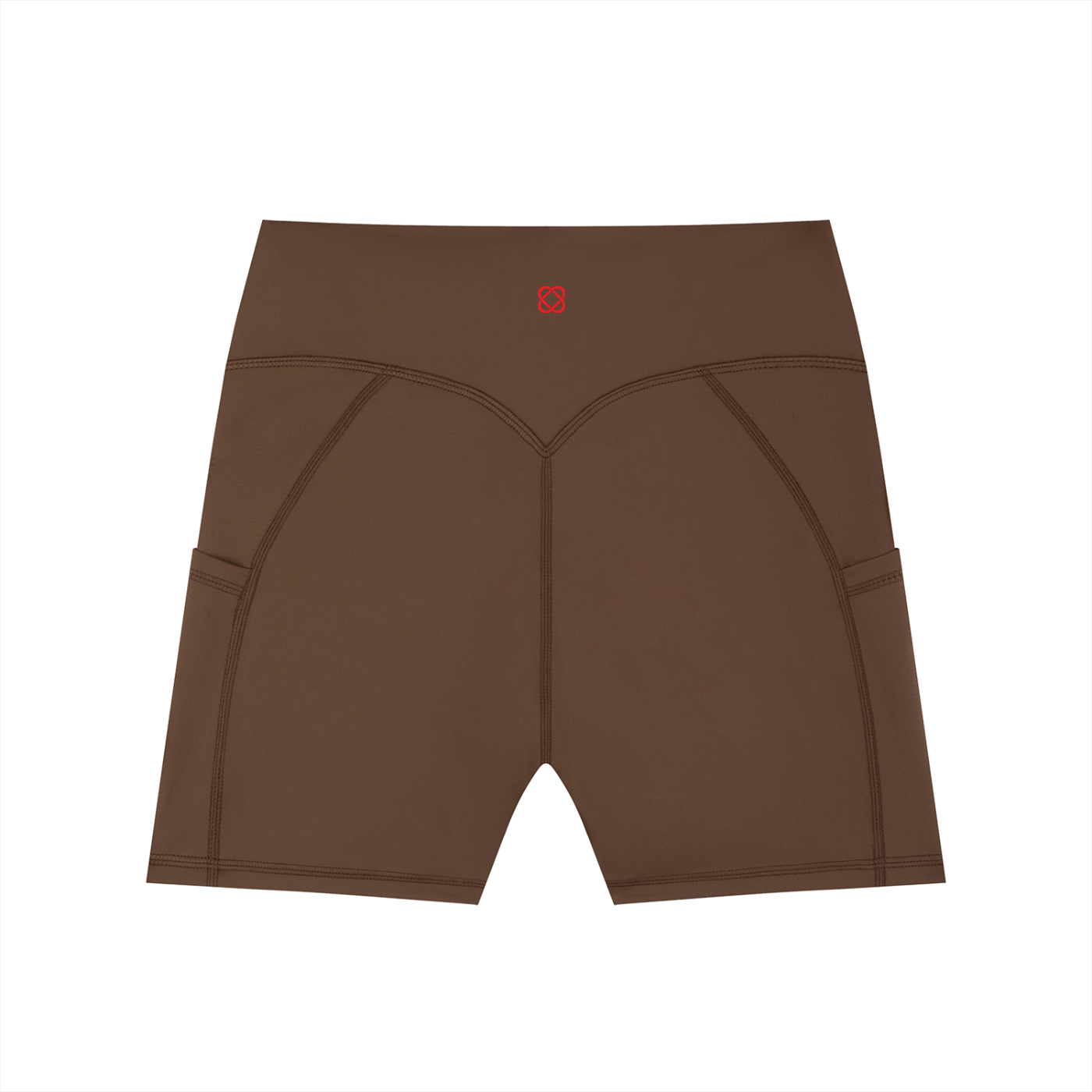 FMB Women's High-Waisted Pocket Biker Shorts