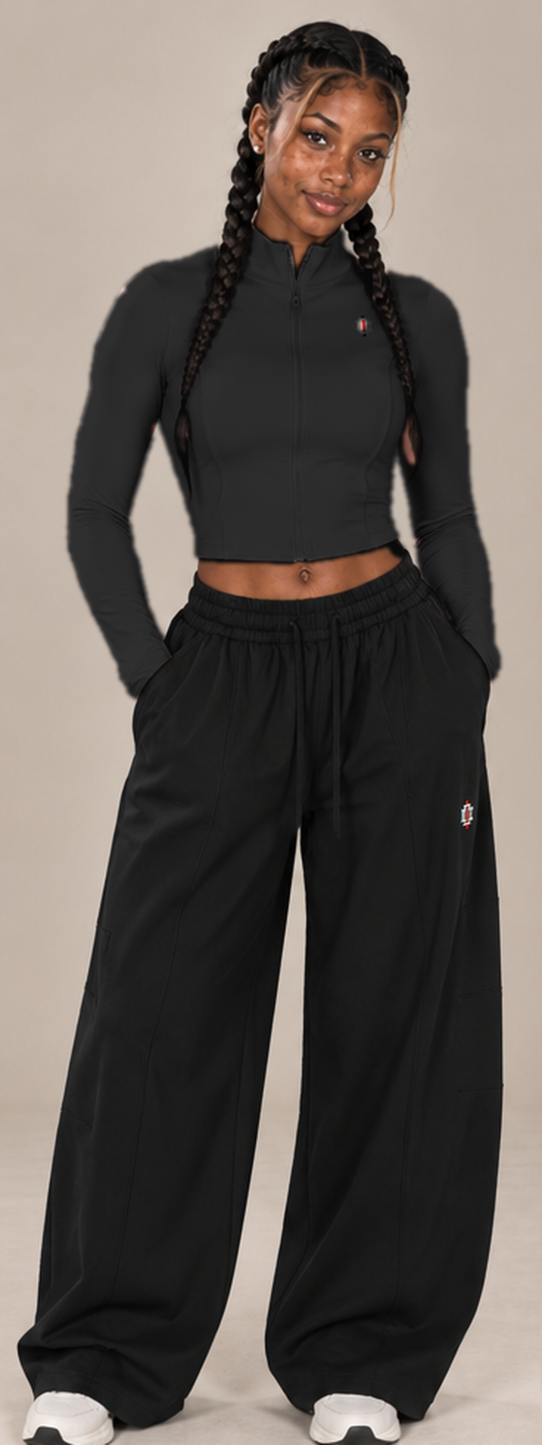 Day 1 Women’s Crop Yoga Sports Jacket