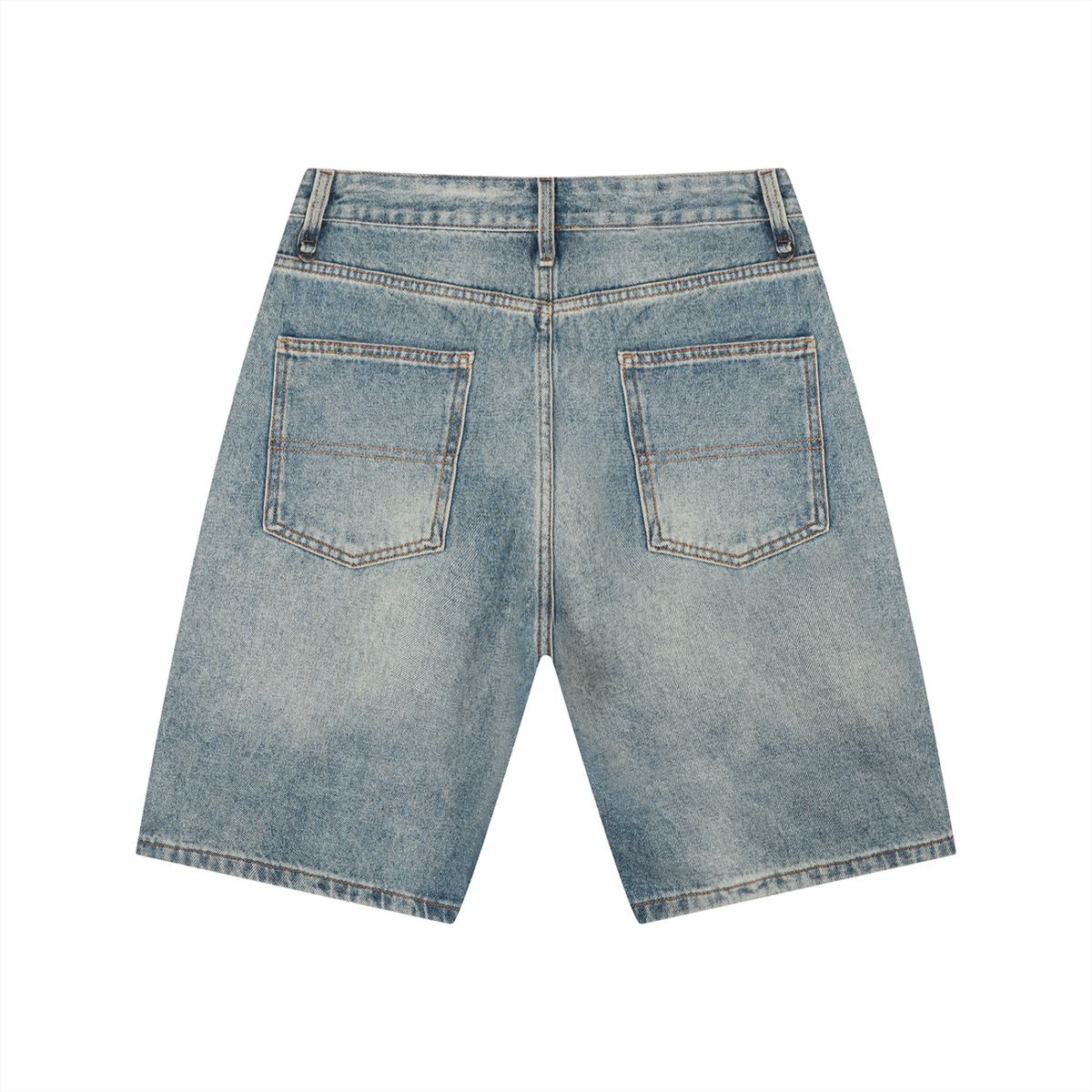 FMB Men's Vintage Wash Denim Shorts