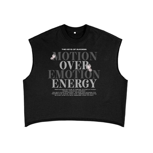 French Terry Boxy Tank Top 