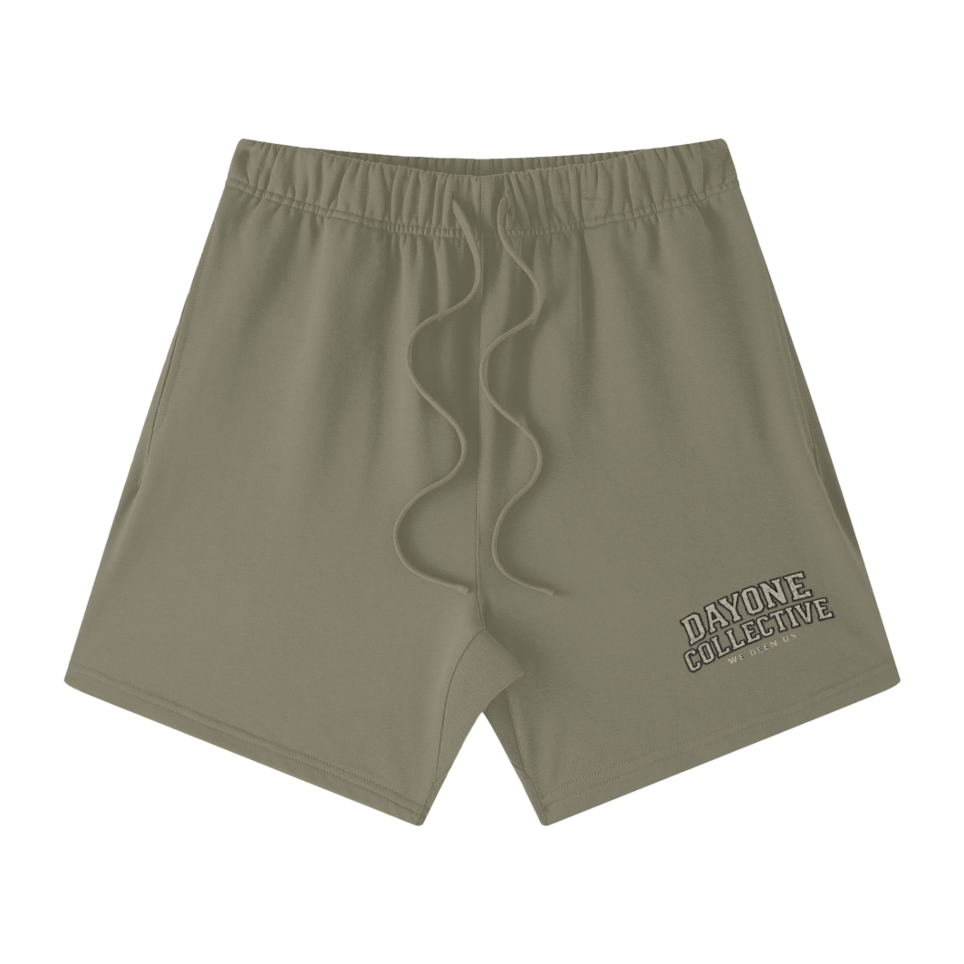 Unisex Earth Tone Loose Fit Cotton Shorts