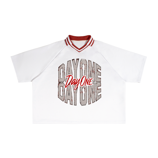 We Been Us Veck Boxy Jersey style Crop