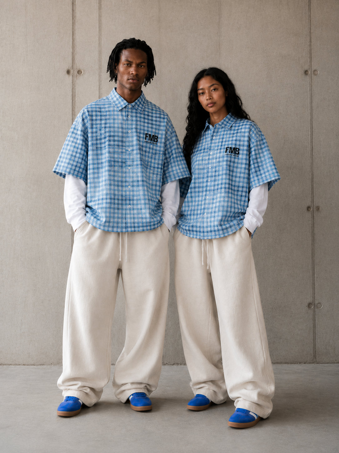 FMB Essential Plaid Skater Shirt