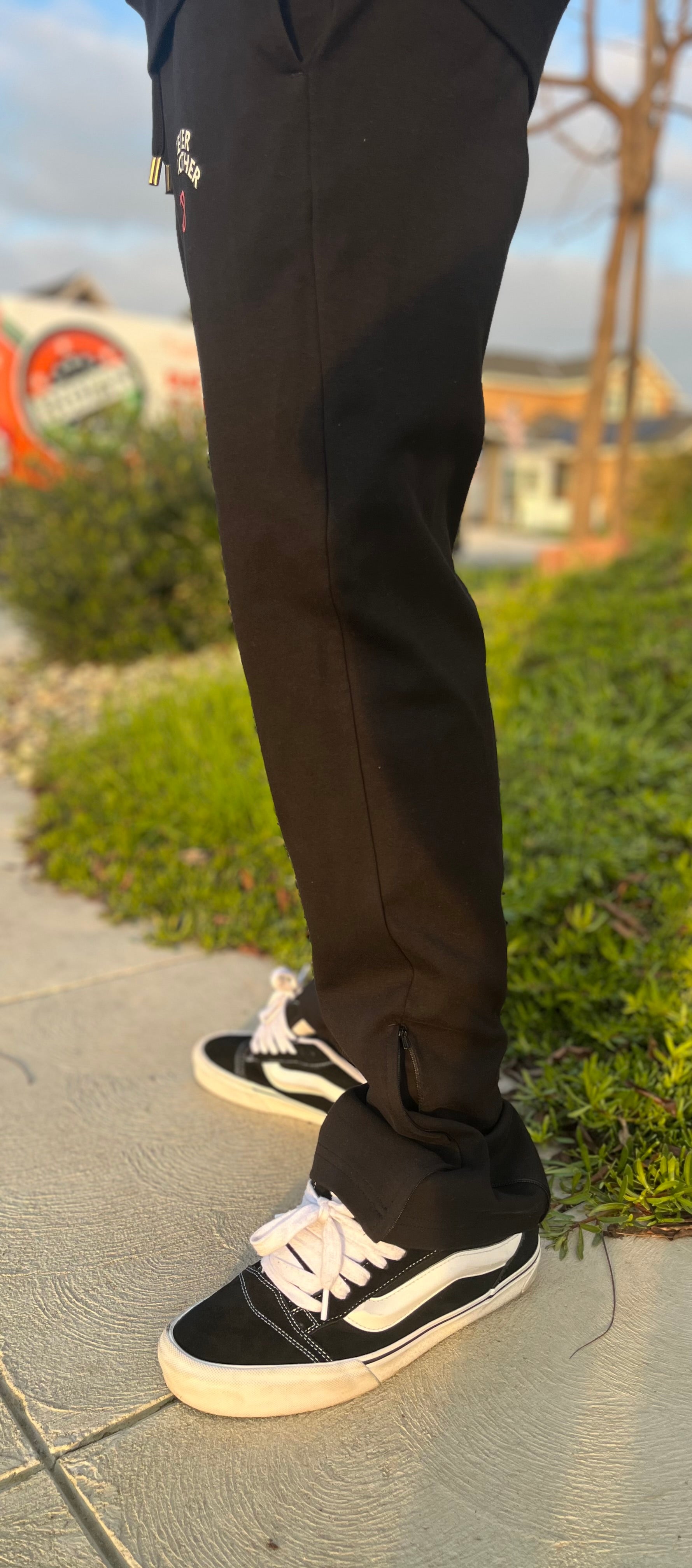 FMB  Sponge Fleece Straight Leg jogger  Pants