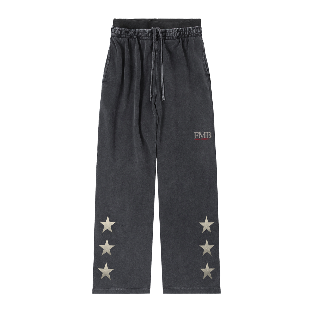 FMB Vintage Washed Waist Joggers