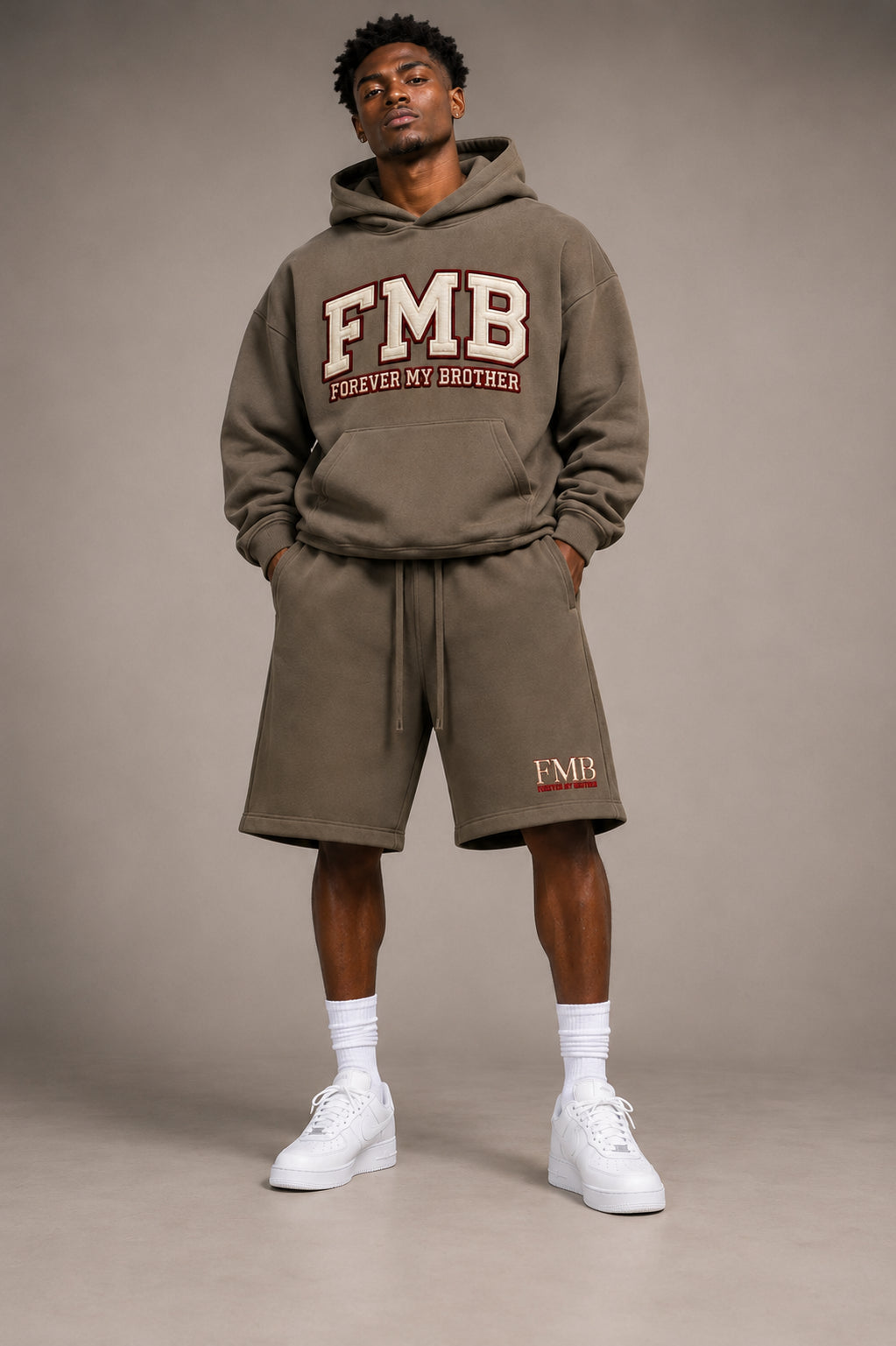 FMB Varsity Hoodie by FMB Apparel