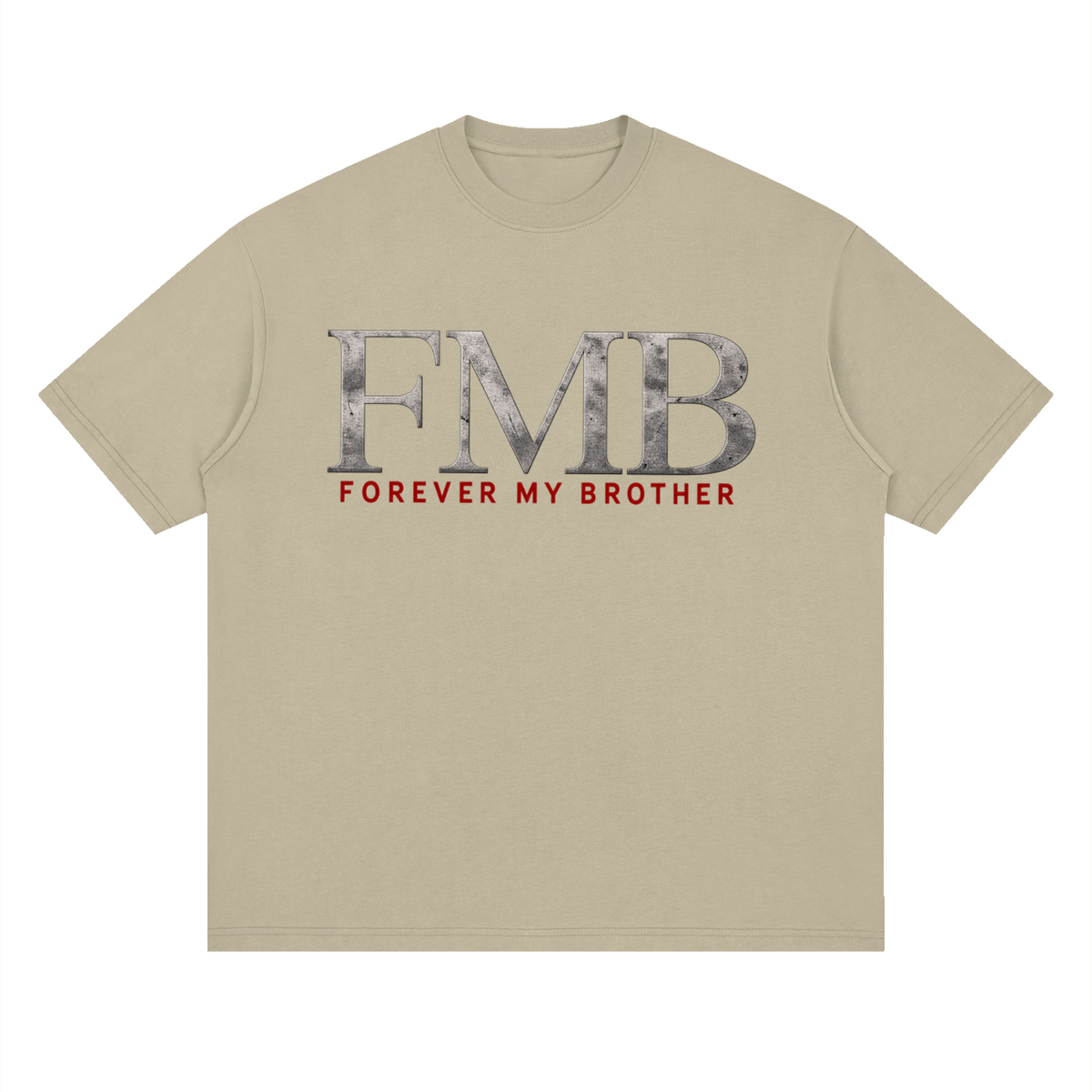 FMB Forever My Brother Streetwear Drop Shoulder T-Shirt