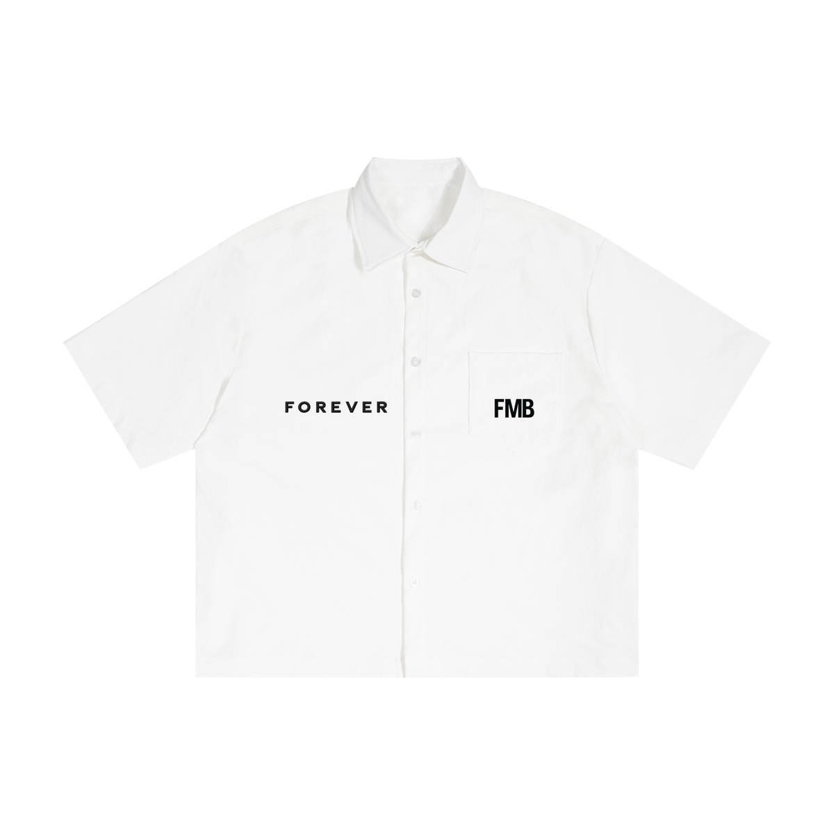 FMB Unisex Boxy Heavyweight Short Sleeve Shirt
