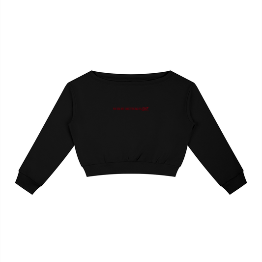 Day 1 You Did Not Come This Far to Quit Off-Shoulder Sweatshirt