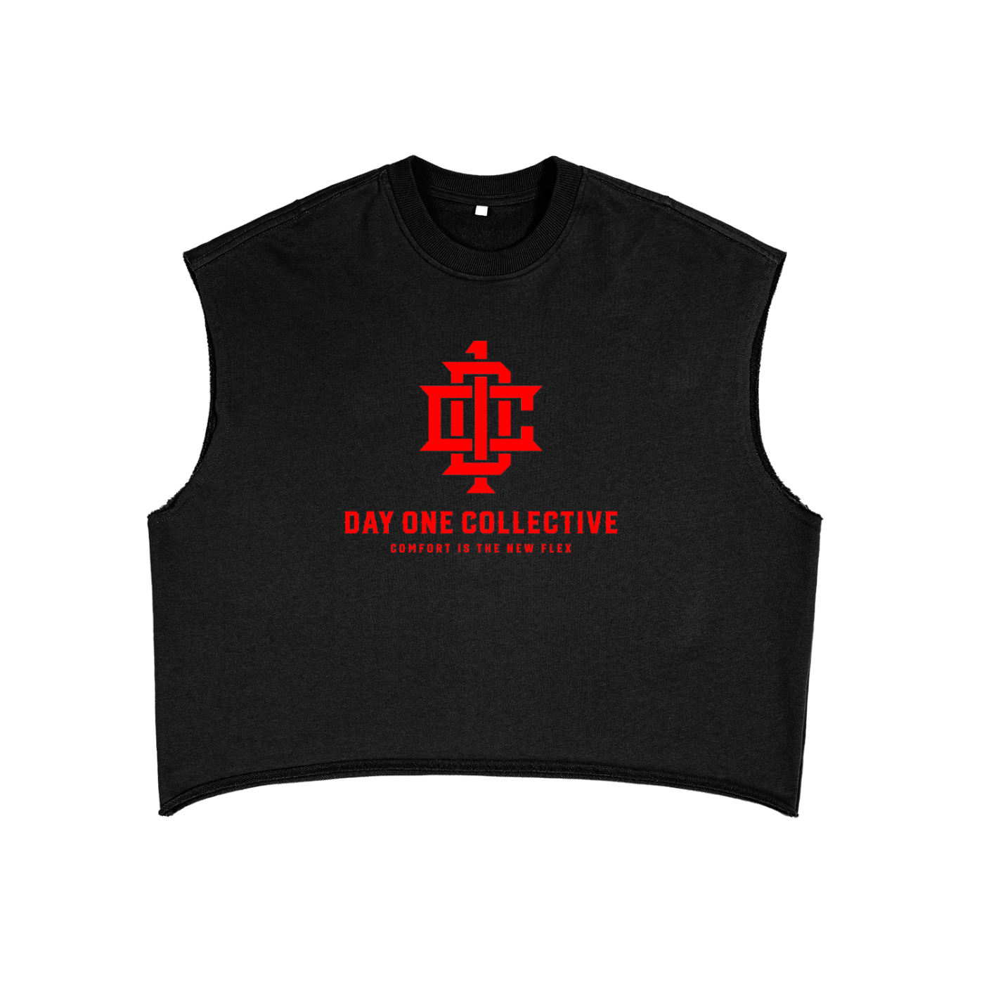 Day 1 Collective Cropped Sleeveless Tee