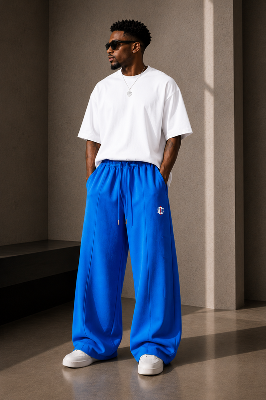 FMB Heavyweight Wide Leg Panel Sweatpants