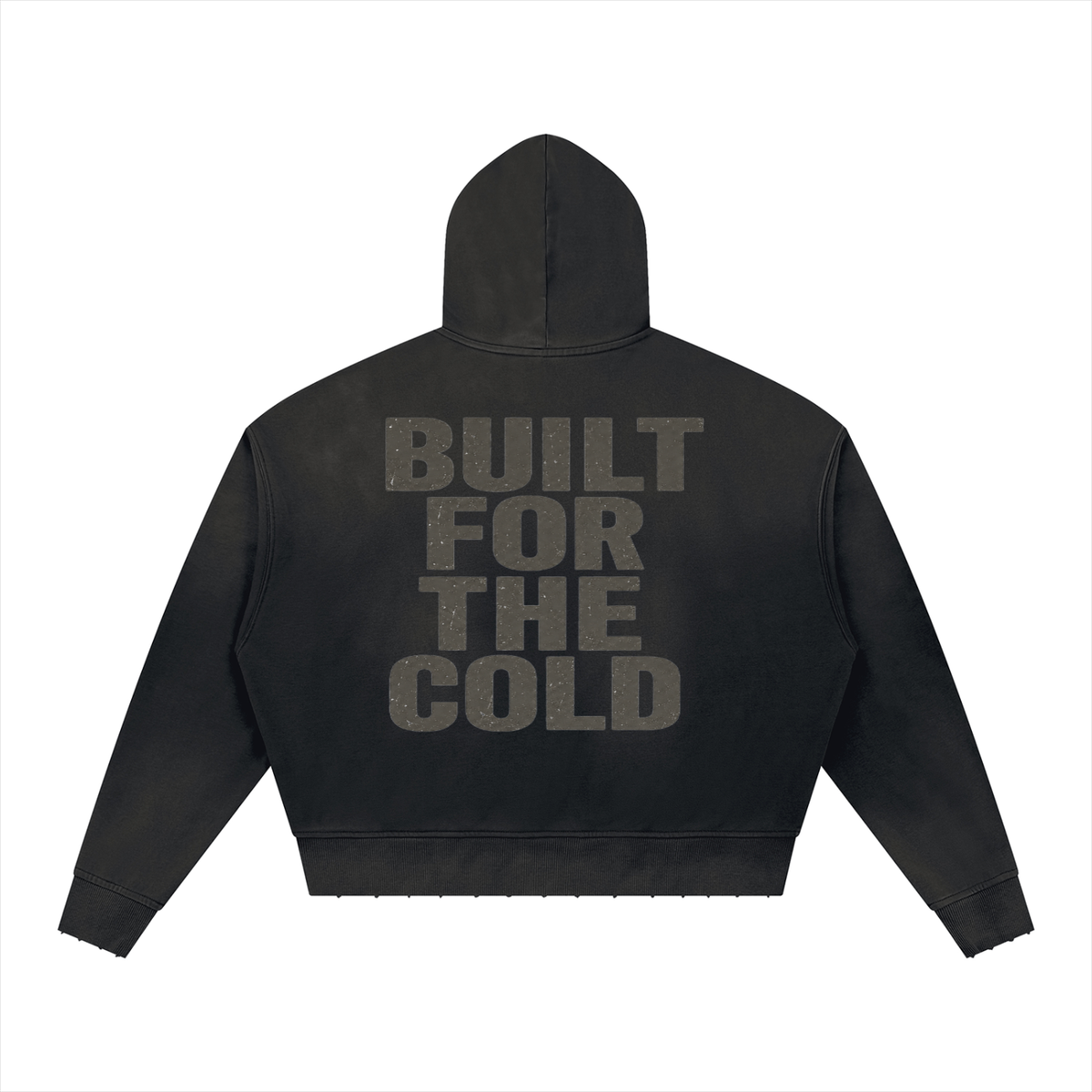 FMB Builr for the Cold  Sunfade  Boxy Hoodie