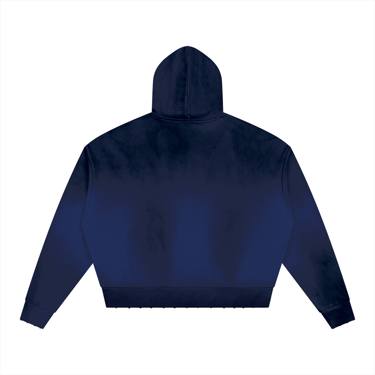 FMB Unisex Sunfade Distressed Boxy Hoodie