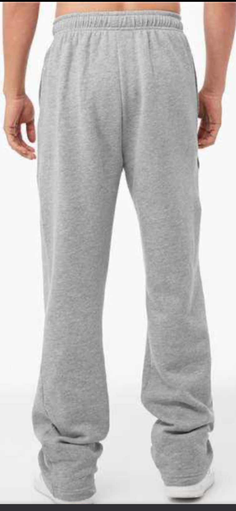 Sponge Fleece Straight Leg jogger  Pants