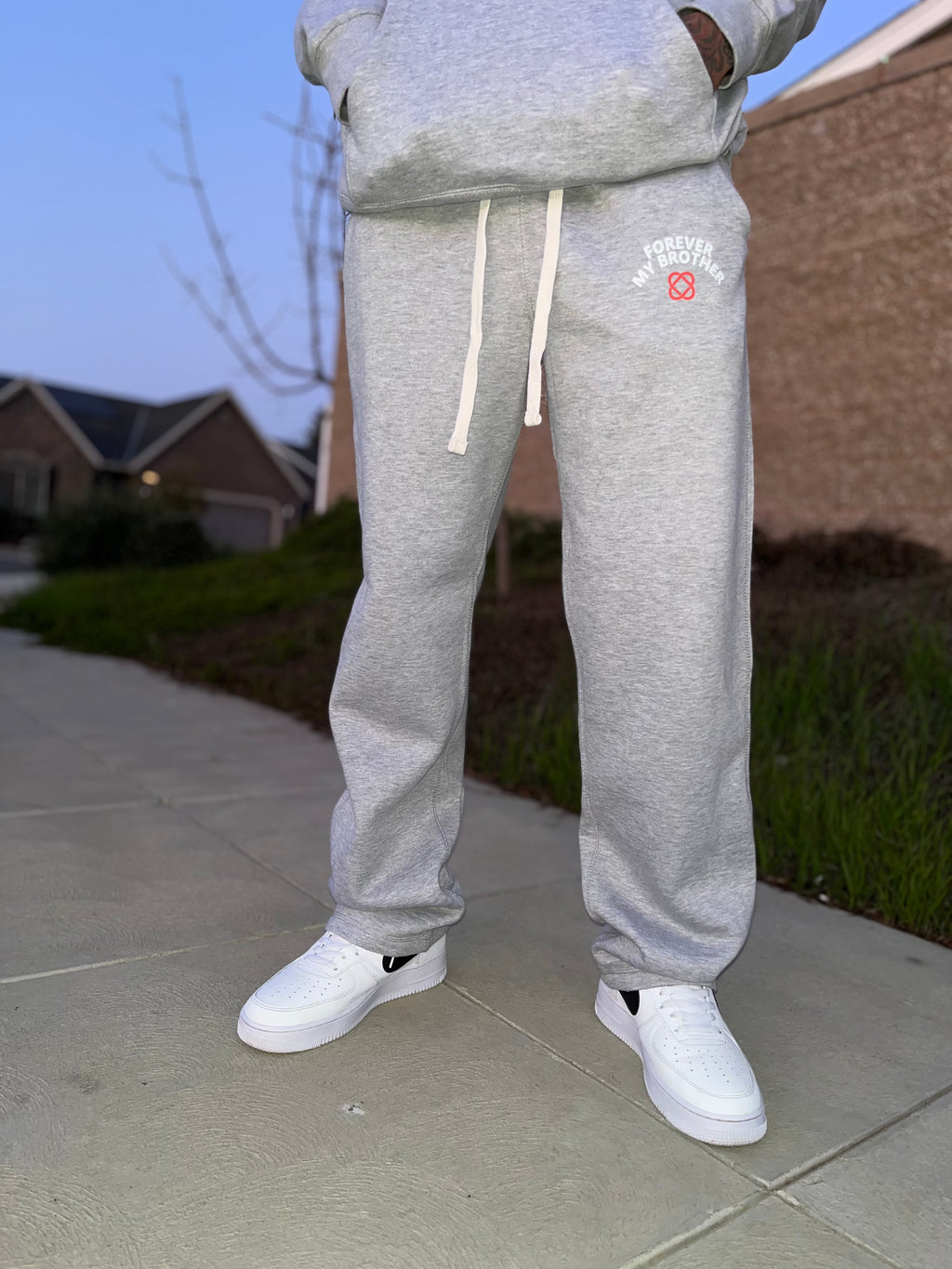 (FMB Signature) Open Bottom  Jogger Set