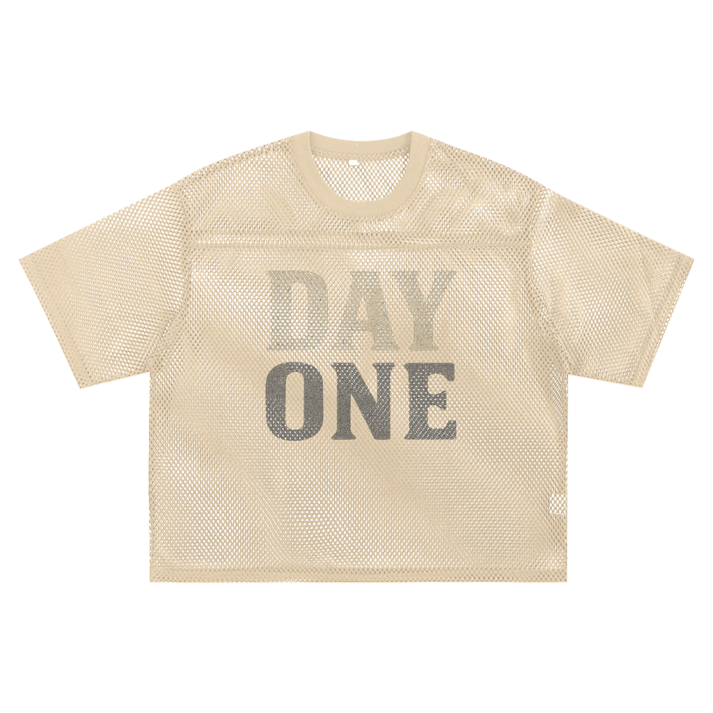 See-through Boxy Net T-Shirt