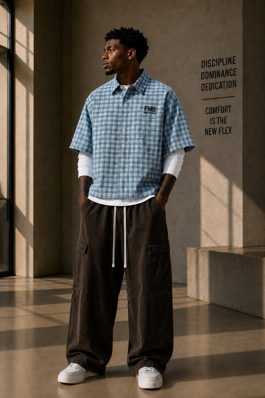FMB Essential Plaid Skater Shirt