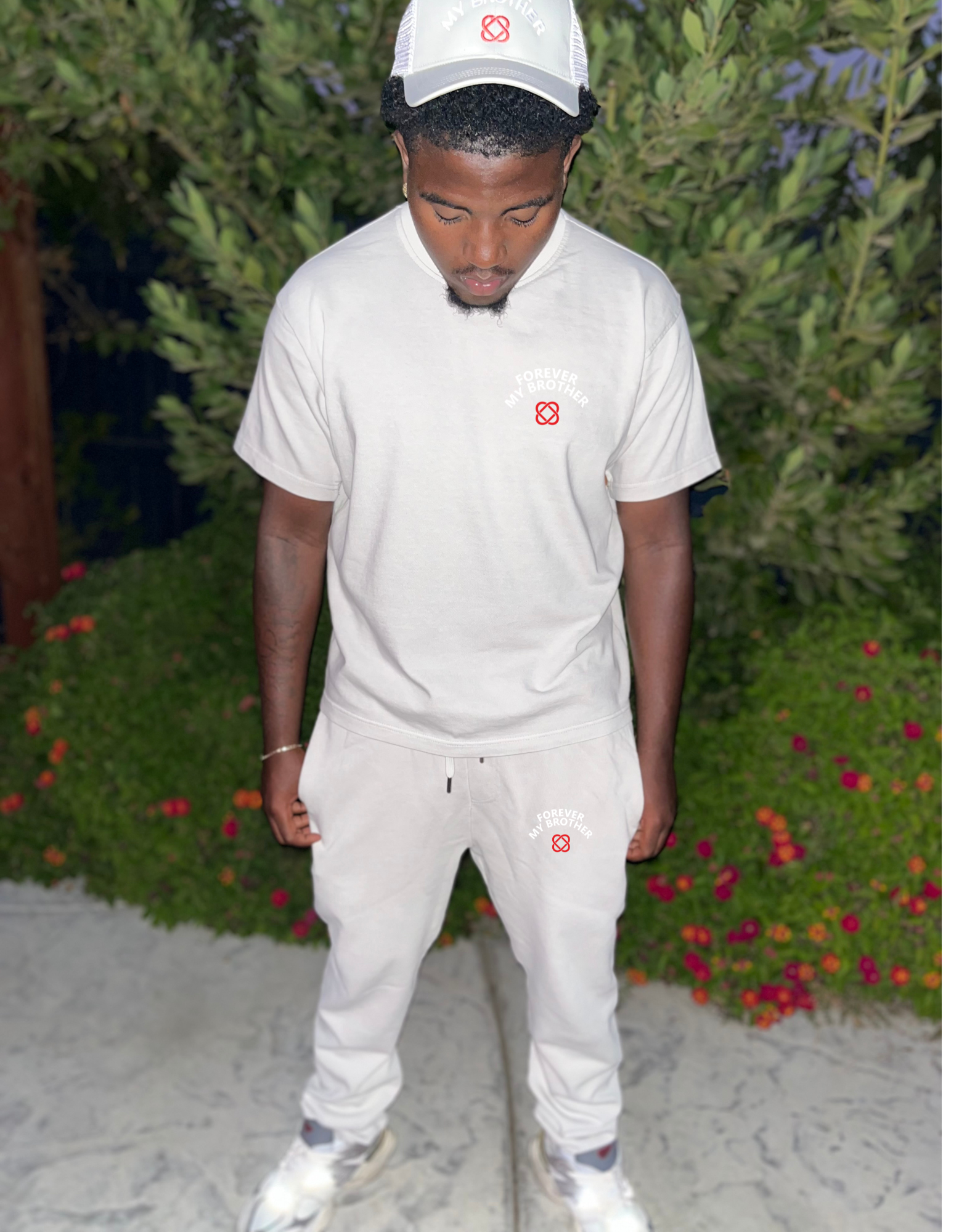 FMB (Bare Basics) Signature T-Shirt & Jogger Set