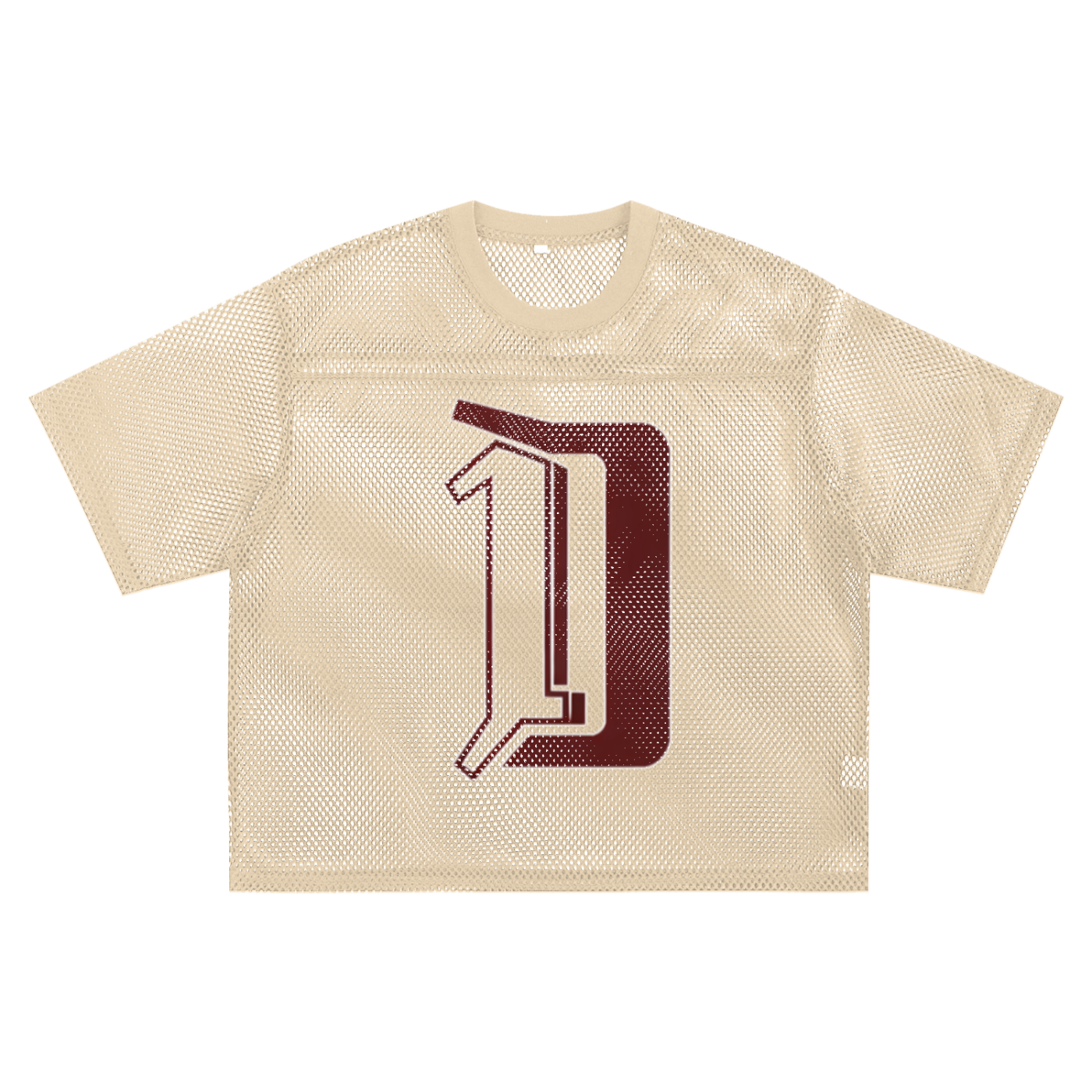 See-through Boxy Net T-Shirt