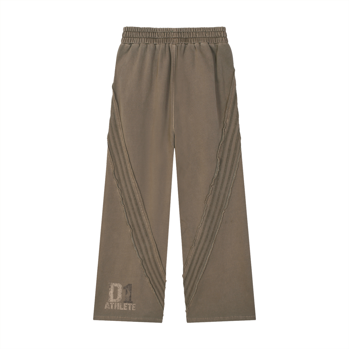 D1 Athlete Snow Washed  Raw Edge Sweatpants