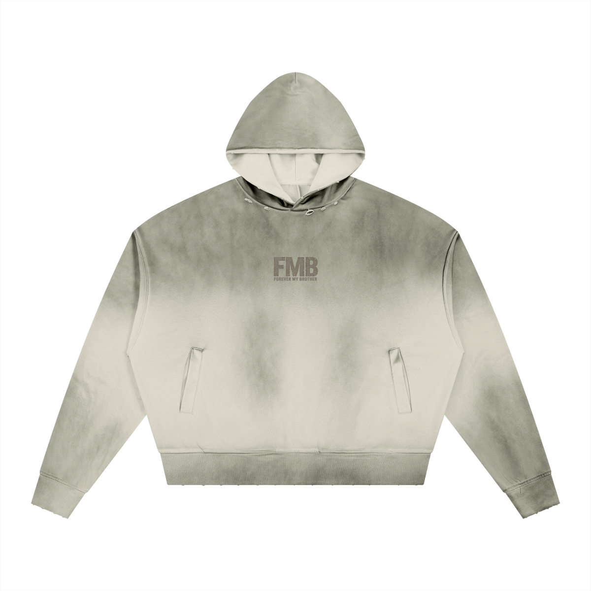 FMB Builr for the Cold  Sunfade  Boxy Hoodie