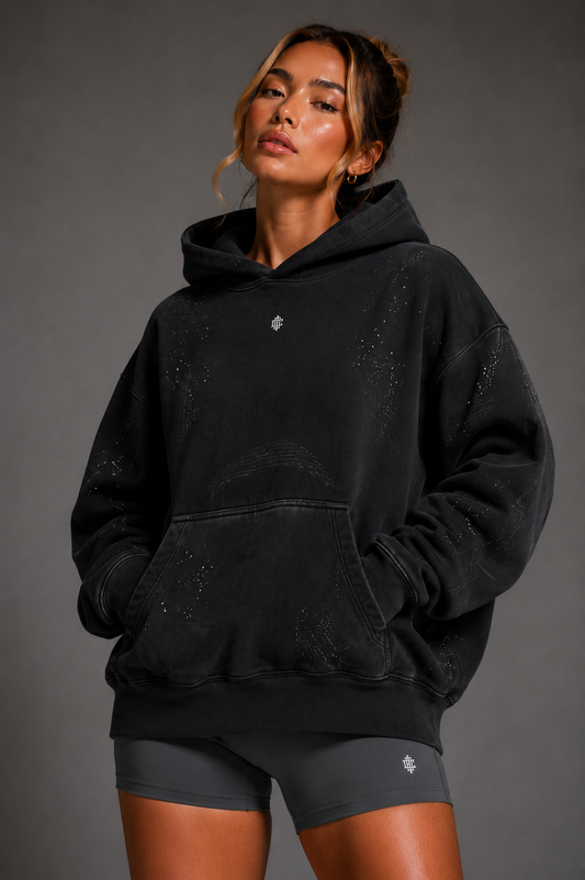 Day 1 Premium Vintage Hoodie.  Heavyweight Unisex Hoodie