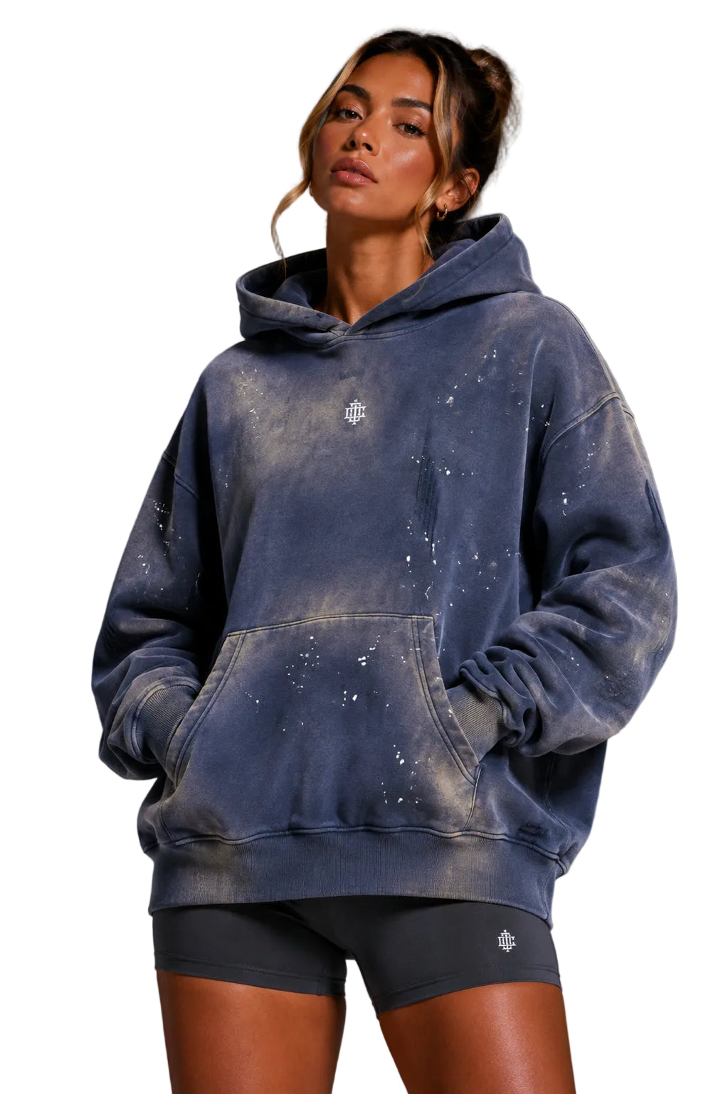 Day 1 Premium Vintage Hoodie – Heavyweight Unisex Hoodie - product photo 2