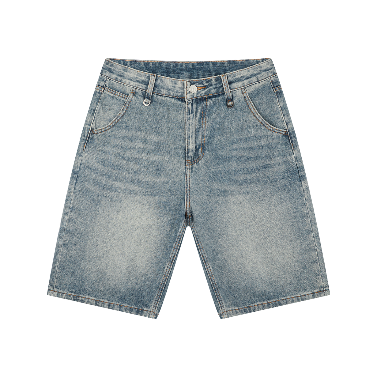 FMB Men's Vintage Wash Denim Shorts