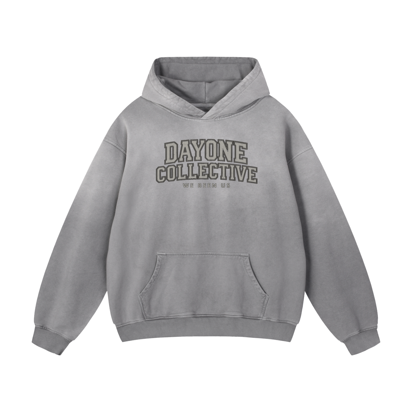 Dayone Collective Heavyweight Sunfade Oversized Hoodie