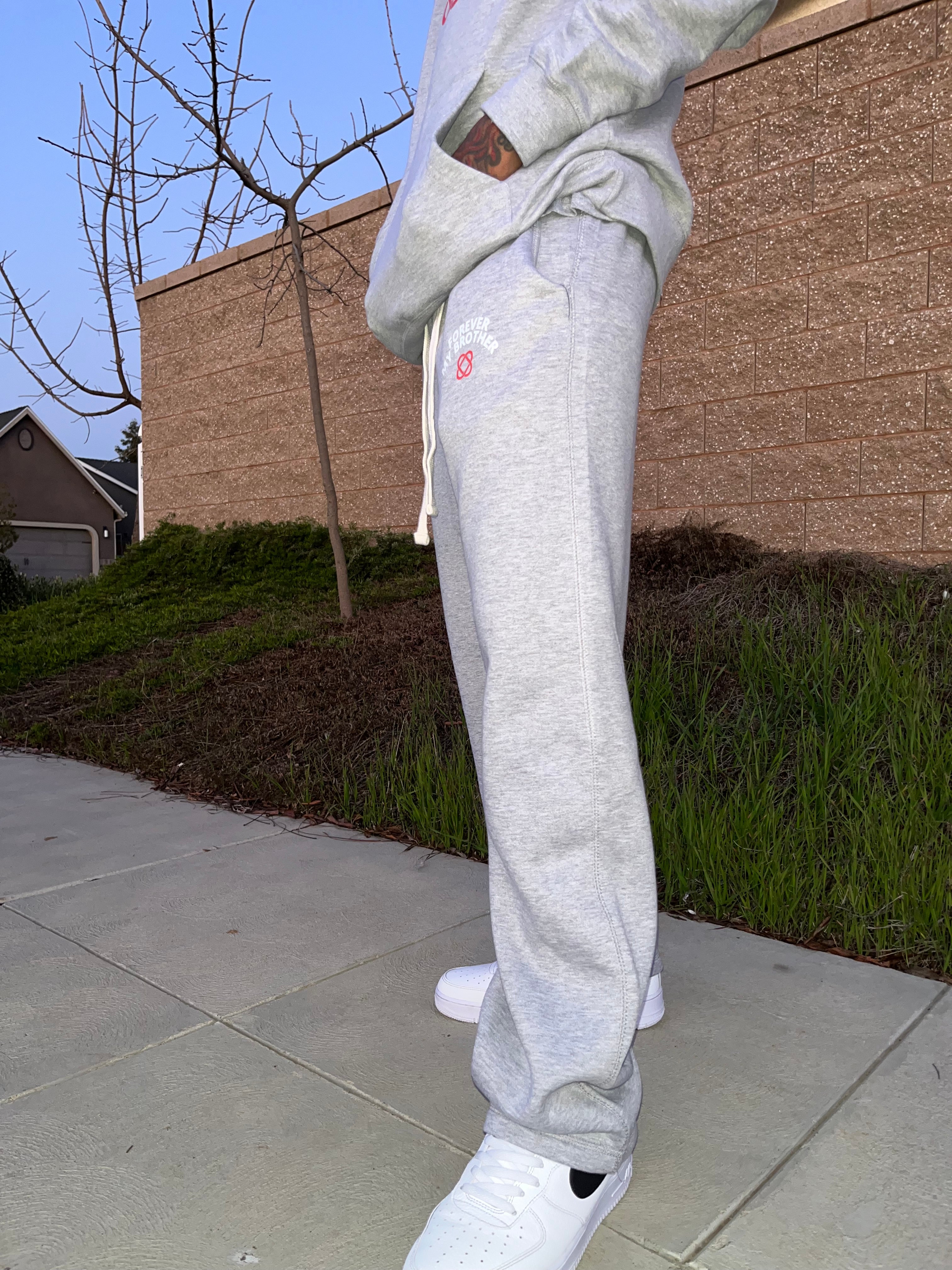 (FMB Signature) Open Bottom  Jogger Set