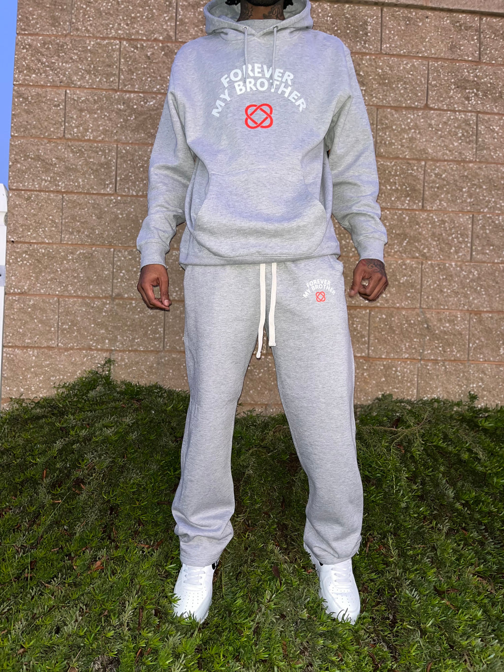 (FMB Signature) Open Bottom  Jogger Set