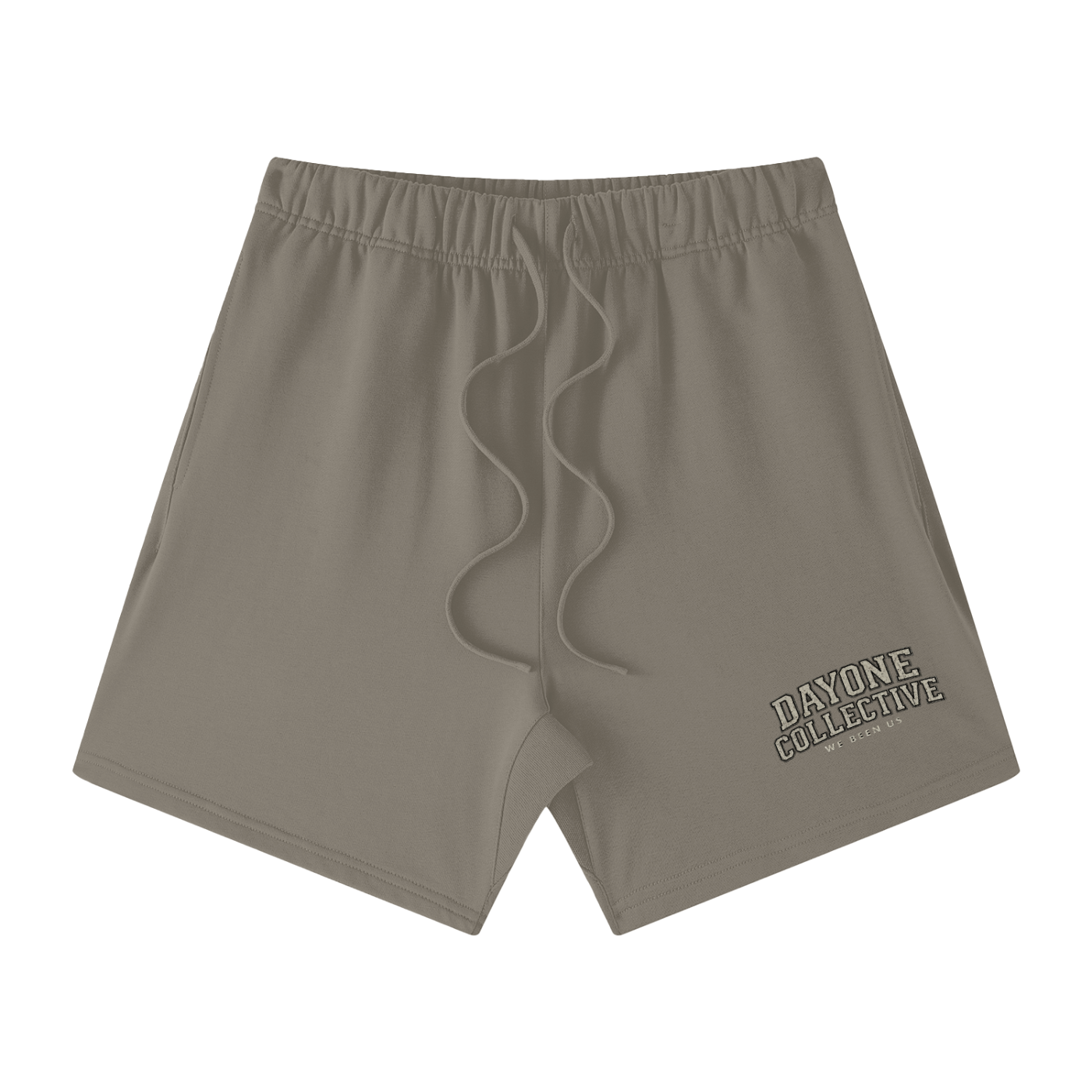 Unisex Earth Tone Loose Fit Cotton Shorts