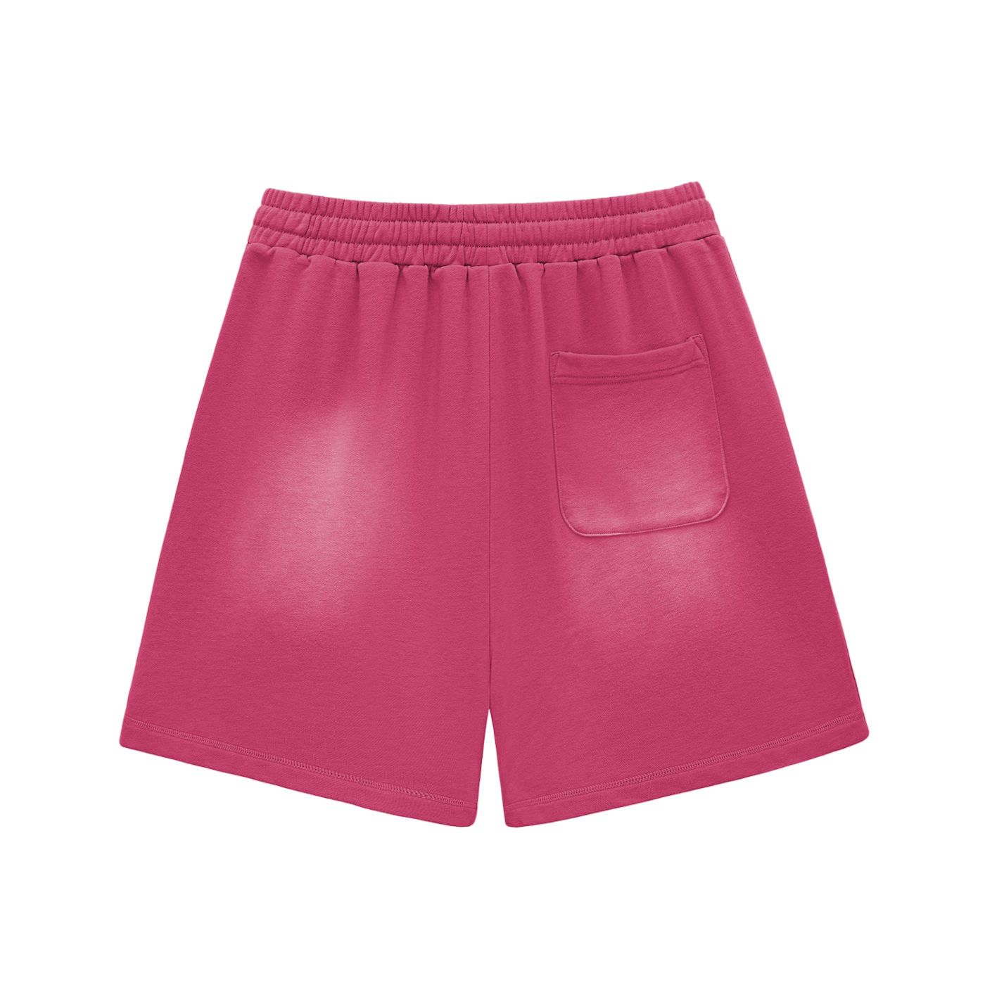 Dayone collective Sun Fade Raw Edge Cotton Shorts