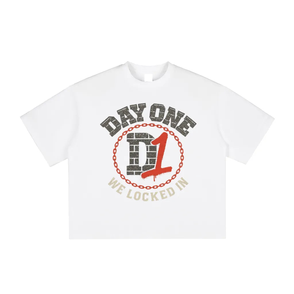 Day One "We Locked In Chain Tee"
