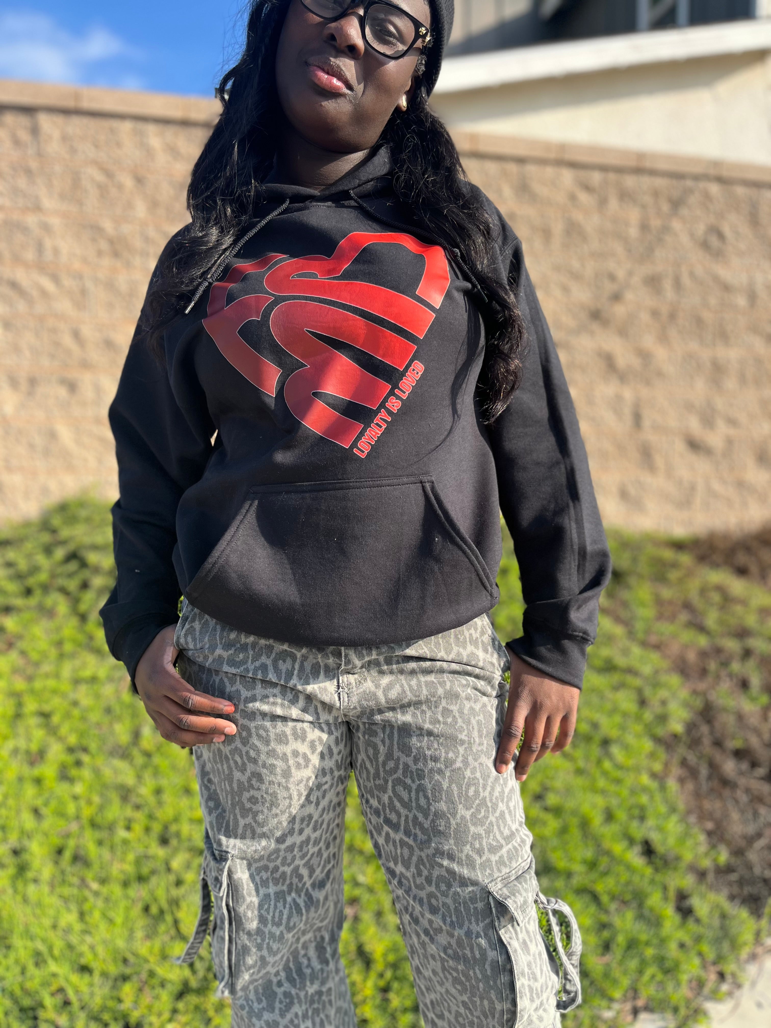 (FMB) Loyalty Heart Unisex Fleece Hoodie