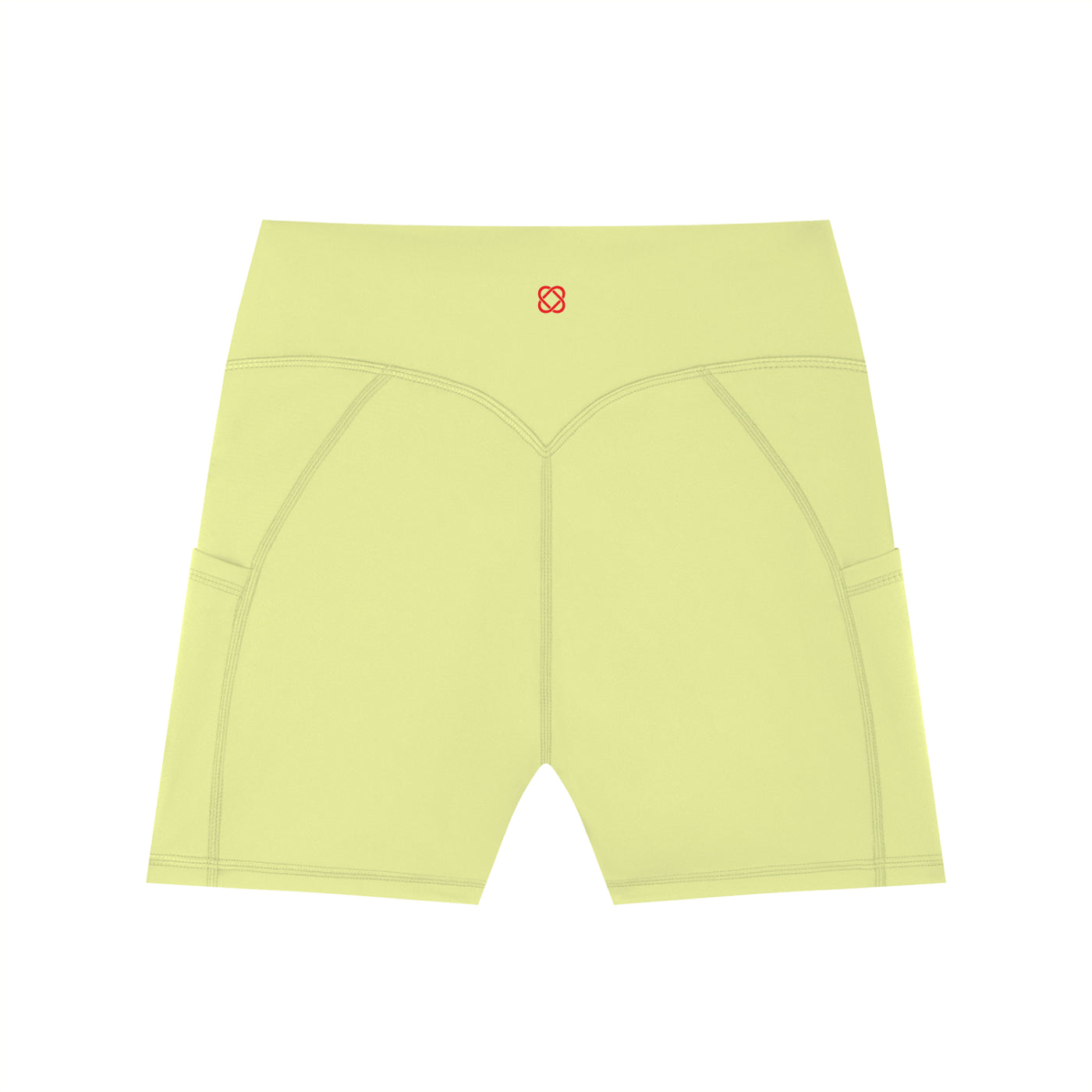 FMB Women's High-Waisted Pocket Biker Shorts