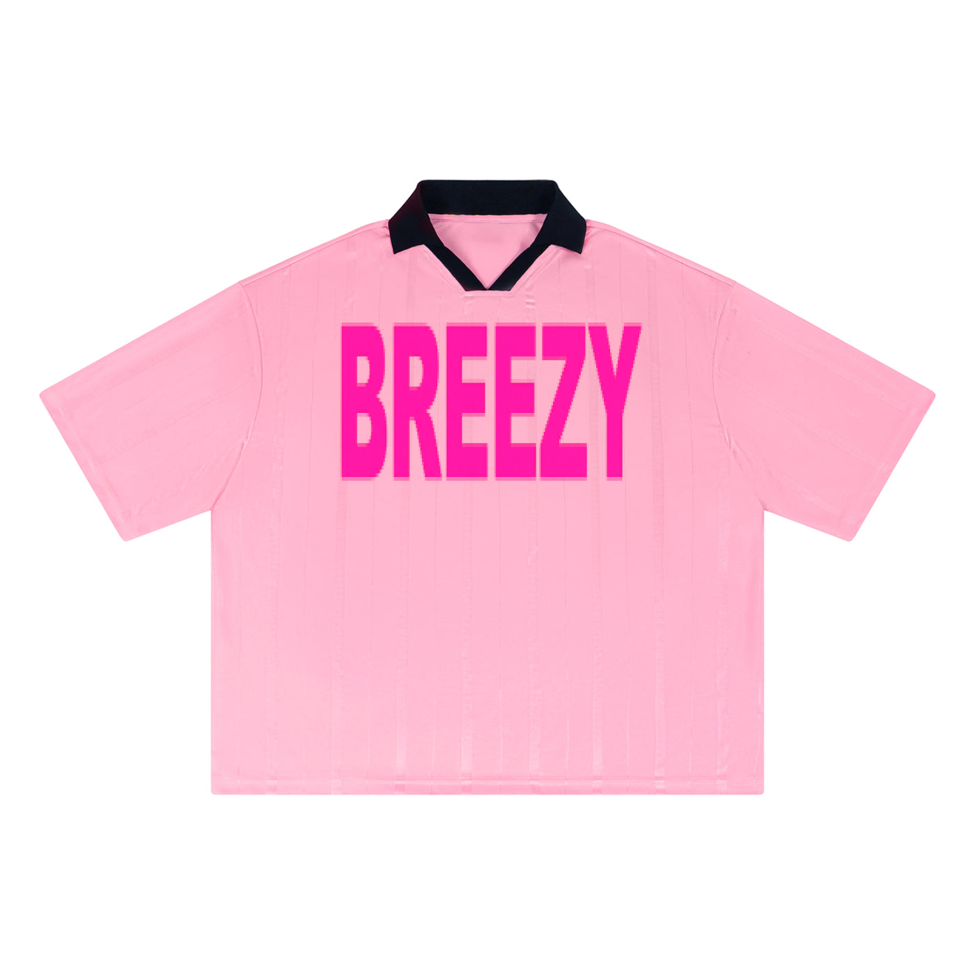 Team Breezy Unisex Striped Boxy Soccer Jersey