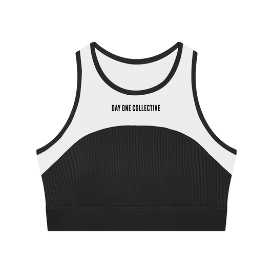 D1 Women's Paneled Crop Yoga Tank Top by Day 1 Collective