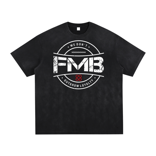 Vintage Washed Hand-Frayed T-Shirt 