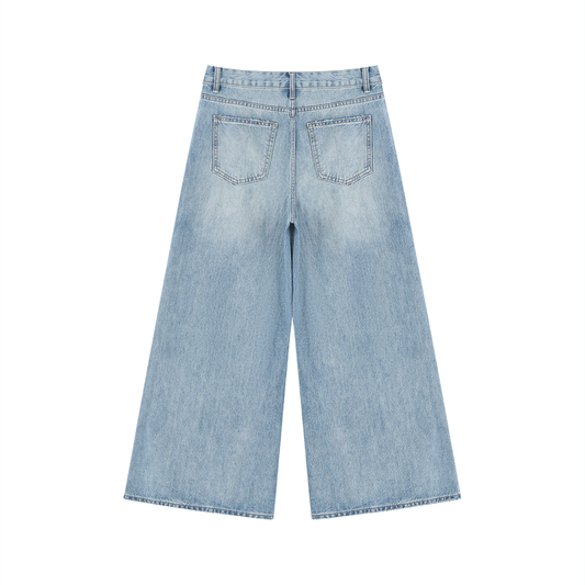 FMB Relaxed Wide-Leg Denim